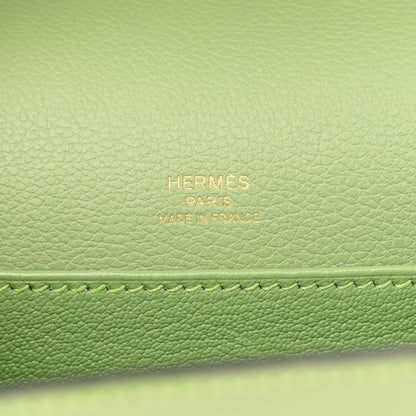 Hermes Evercolor Mini Sac Roulis Vert Criquet 6 of 11