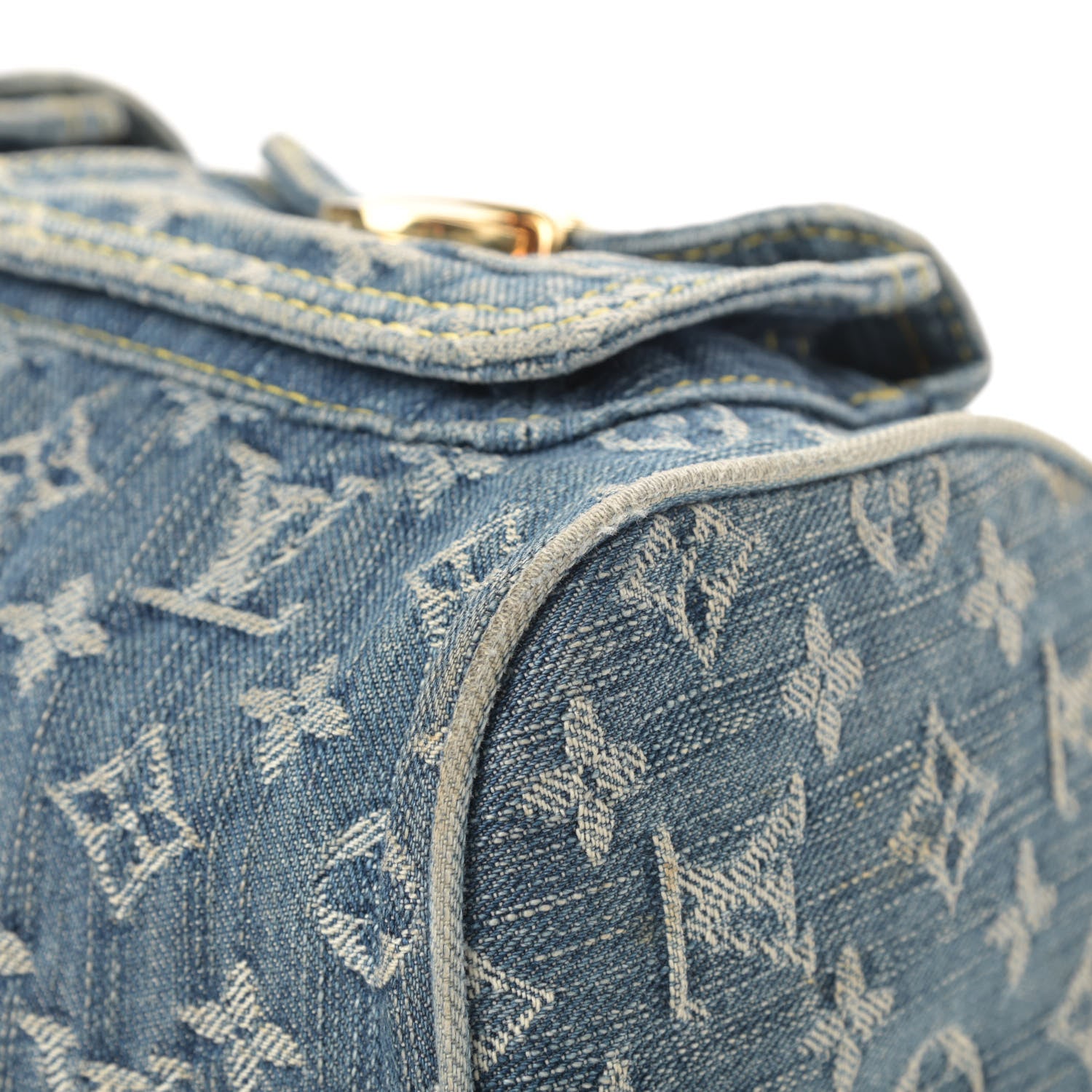 Louis Vuitton Monogram Denim Neo Speedy Blue 10 of 18