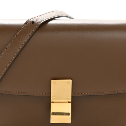Celine Smooth Calfskin Small Classic Box Flap Bag Camel 9 of 14