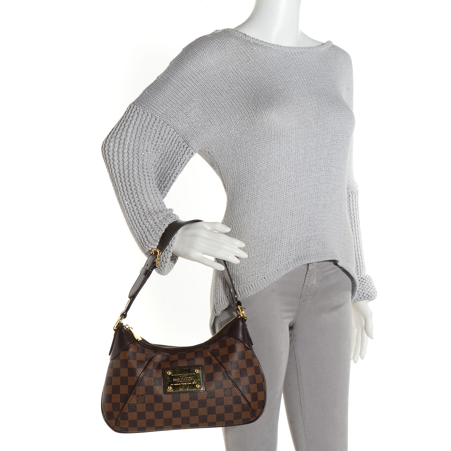Louis Vuitton Damier Ebene Thames PM 2 of 7