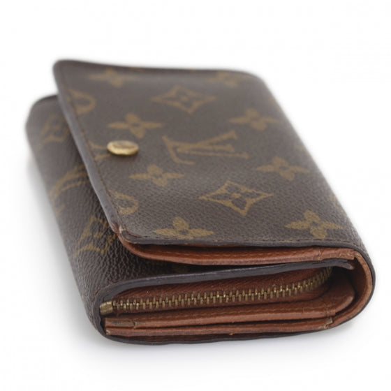 Louis Vuitton Monogram Porte-Monnaie Tresor Wallet 5 of 12