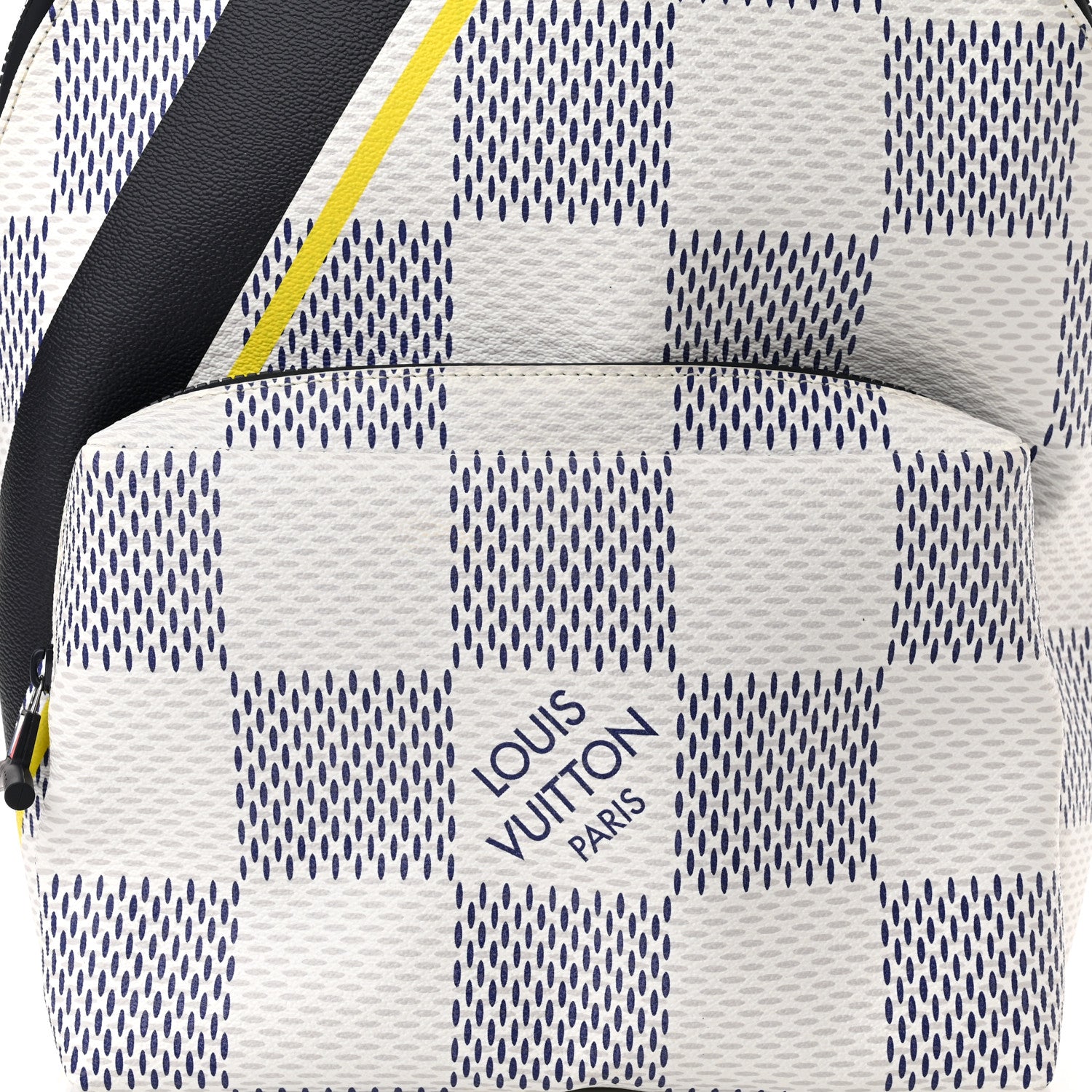 Louis Vuitton Damier Azur Latitude America's Cup Apollo Backpack Yellow 8 of 10