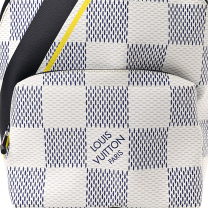 Louis Vuitton Damier Azur Latitude America's Cup Apollo Backpack Yellow 8 of 10