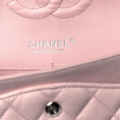 Chanel Caviar Quilted Medium Double Flap Light Pink 5 of 10