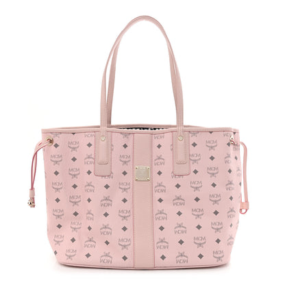 MCM Visetos Medium Liz Reversible Shopper Tote Soft Pink 1 of 16