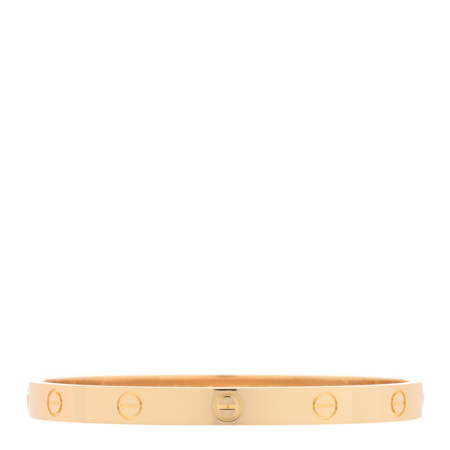 Cartier 18K Yellow Gold LOVE Bracelet 18 1 of 5