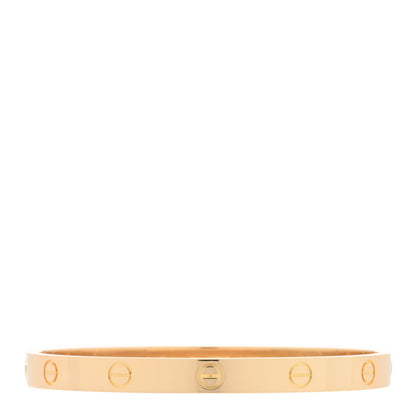 Cartier 18K Yellow Gold LOVE Bracelet 18 1 of 5