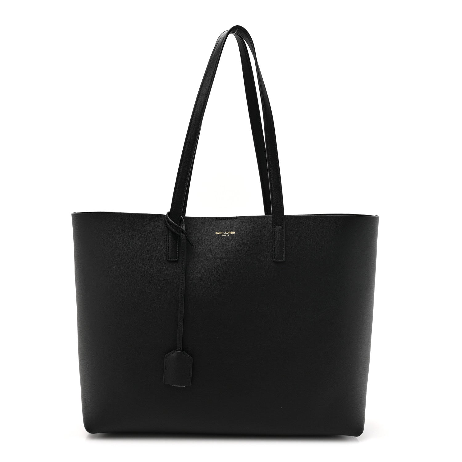 Saint Laurent Calfskin Large Shopping Tote Black 1 of 11
