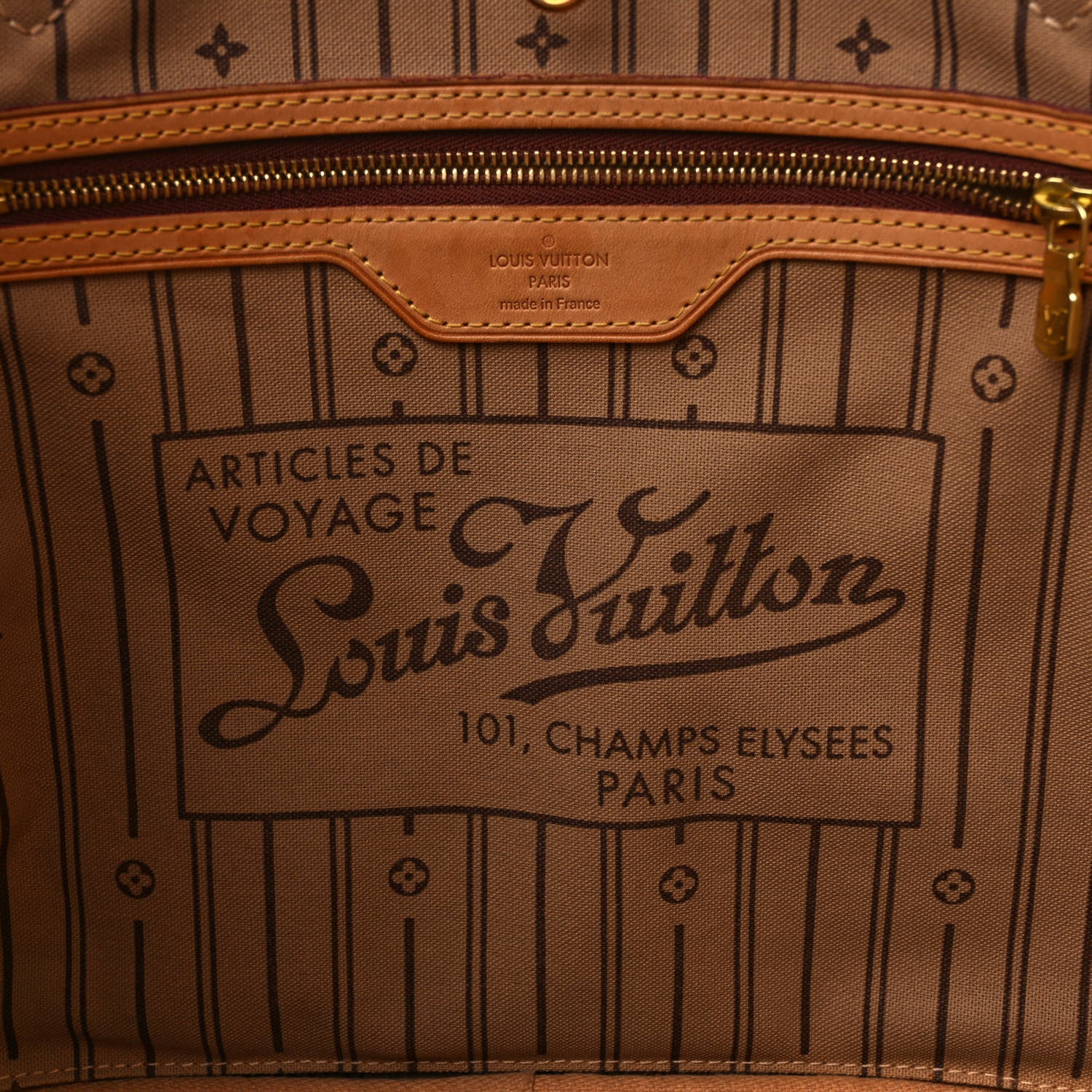 Louis Vuitton Monogram Neverfull MM 7 of 14