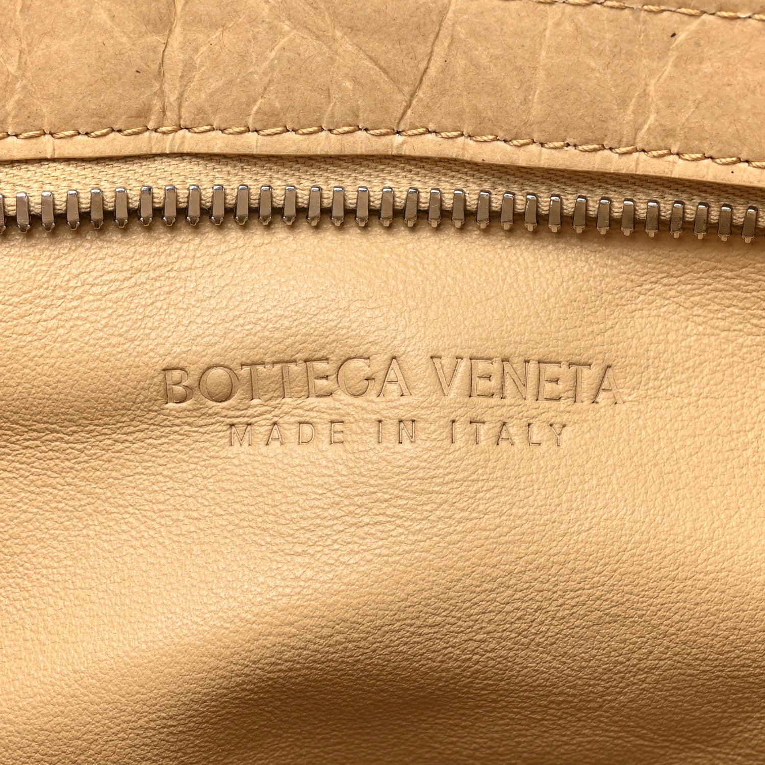 Bottega Veneta Recycled Paper BV Twist Kraft 6 of 11