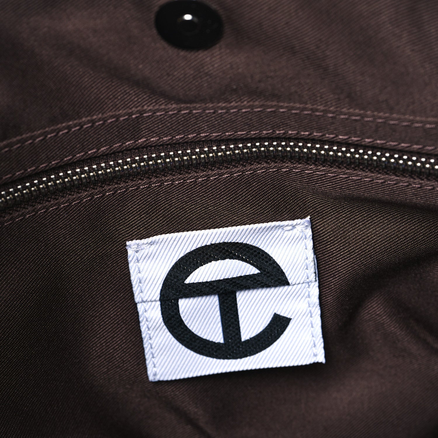 Telfar Vegan Leather Medium Shopping Bag Chocolate 6 of 10