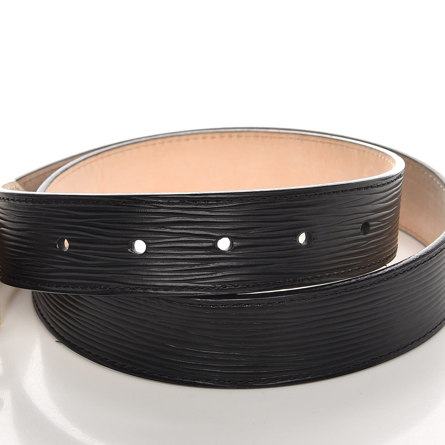 Louis Vuitton Epi Essential V 30 MM Belt 80 32 Black 6 of 10