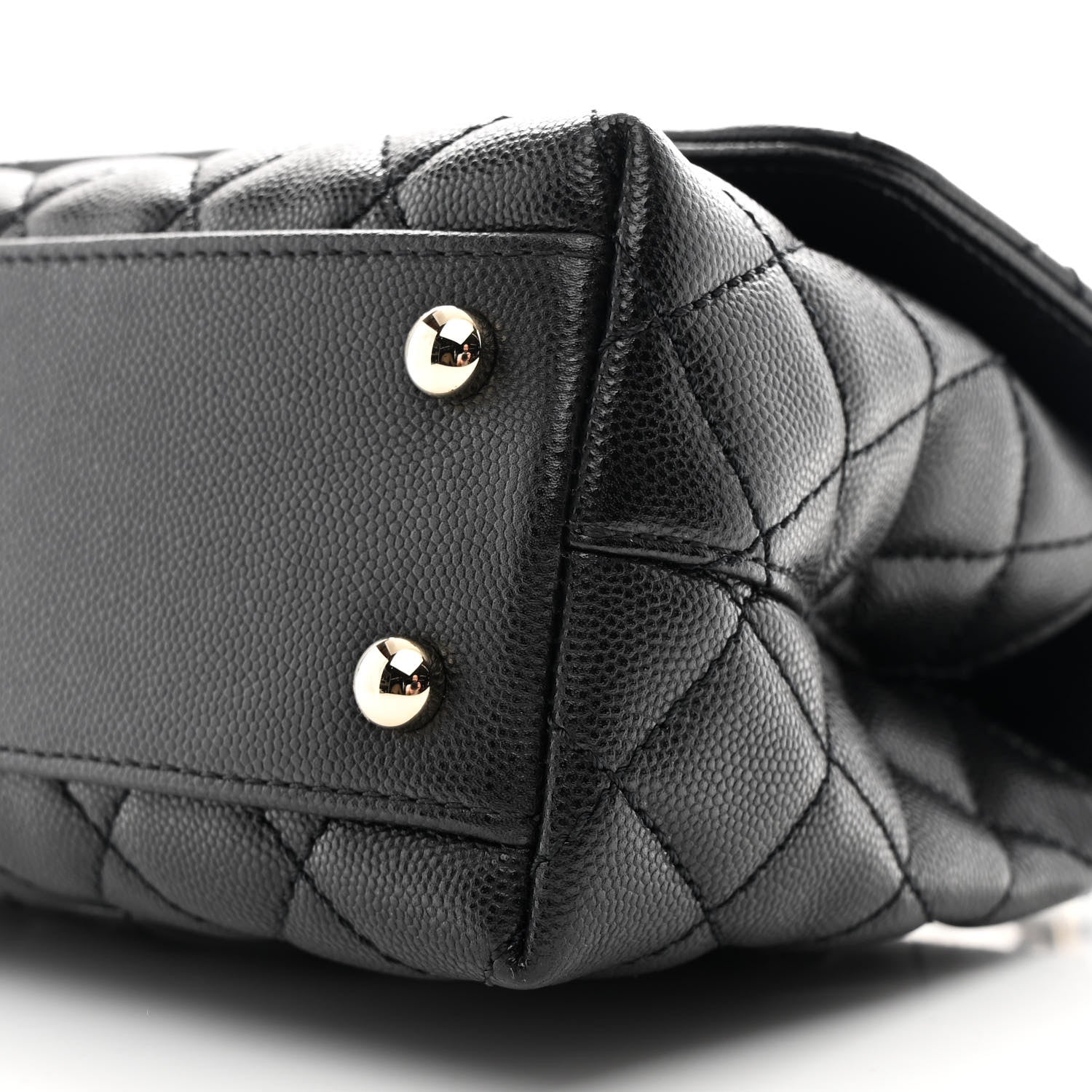 Chanel Caviar Quilted Mini Coco Handle Flap Black 10 of 10