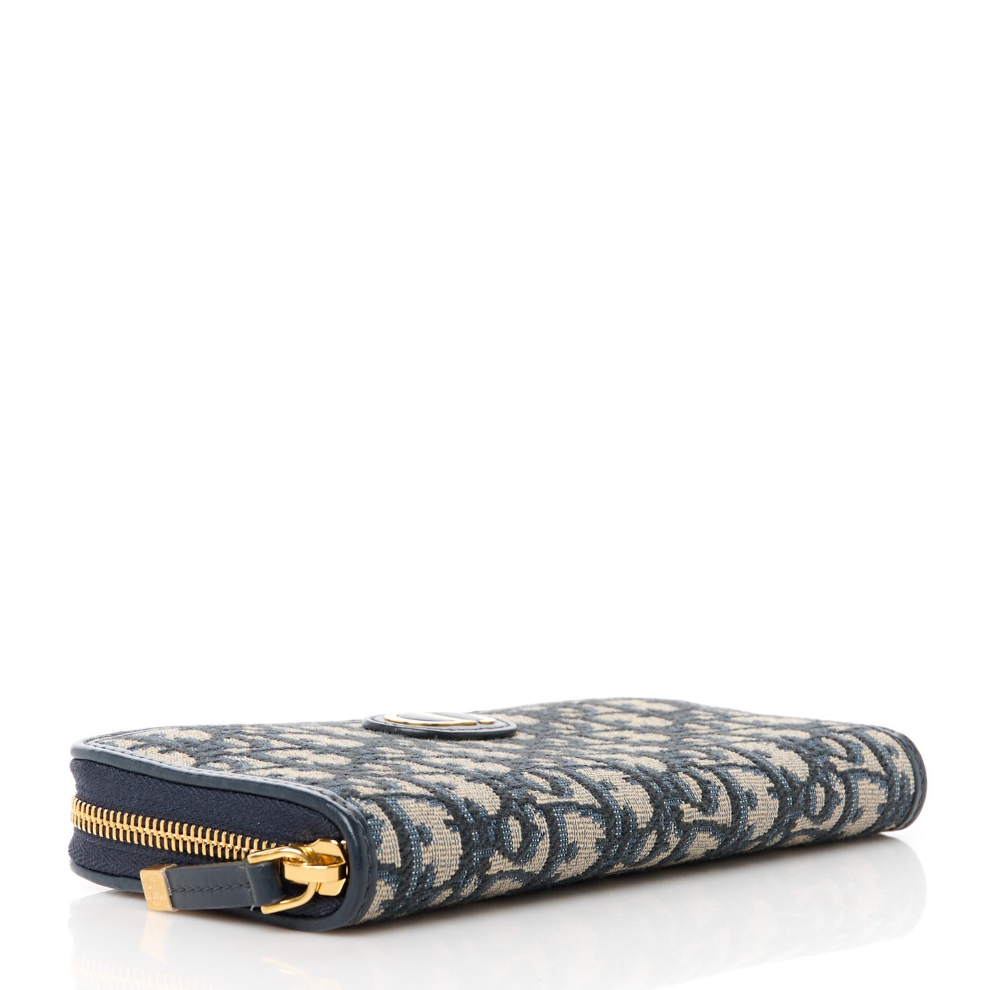 Oblique 30 Montaigne Zip Around Wallet Blue
