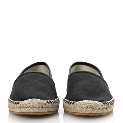 Gucci Monogram Espadrilles 37.5 Blue Black 3 of 13
