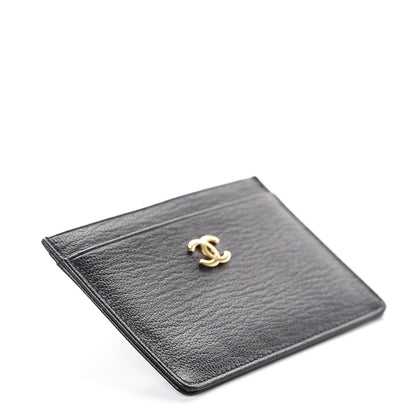 Chanel Goatskin CC Card Holder Black 3 of 7