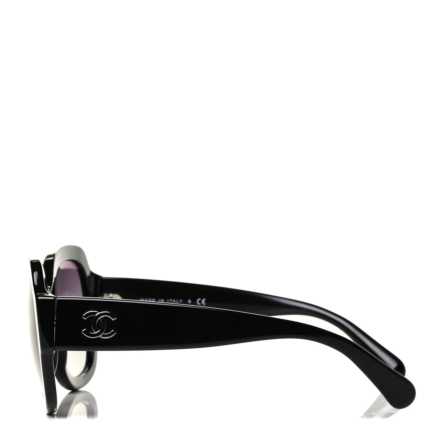 Chanel Acetate CC Sunglasses 5373 Black 3 of 5