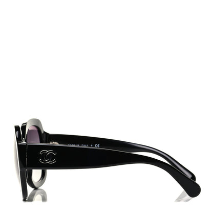 Chanel Acetate CC Sunglasses 5373 Black 3 of 5