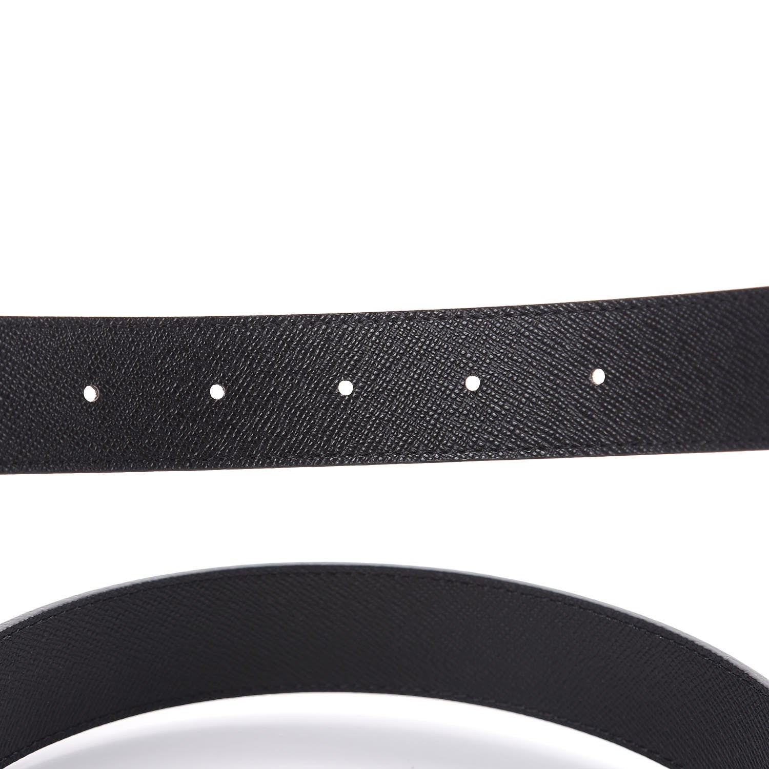Louis Vuitton Calfskin Monogram 30mm LV Initiales Reversible Belt 85 34 Black 5 of 6