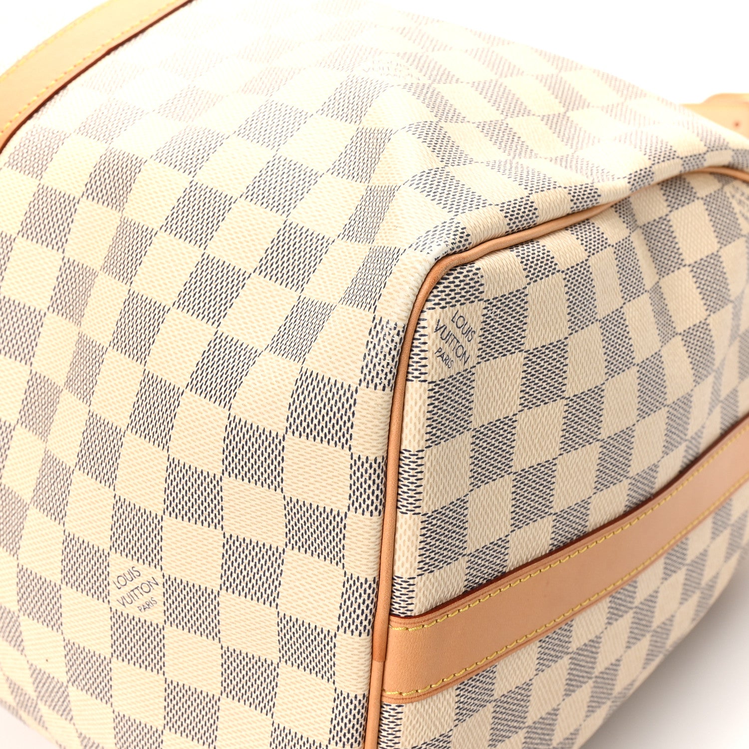 Louis Vuitton Damier Azur Keepall Bandouliere 45 8 of 10