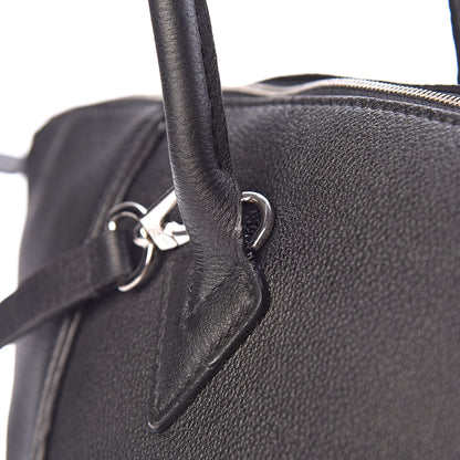 Louis Vuitton Veau Cachemire Soft Lockit MM Black 11 of 20
