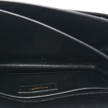 Saint Laurent Calfskin Medium Monogram Sunset Black 5 of 17