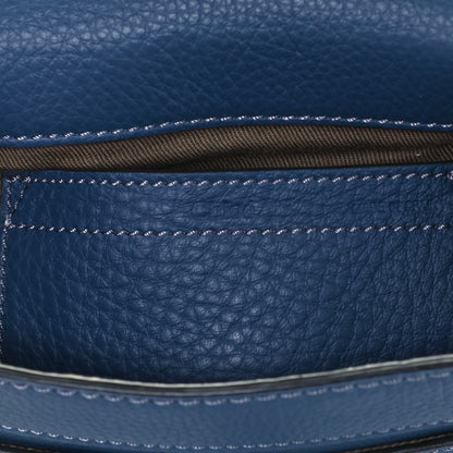 Chloe Calfskin Mini Marcie Round Crossbody Bag Royal Navy 8 of 11