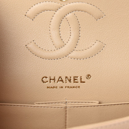 Chanel Caviar Quilted Small Double Flap Beige 8 of 11