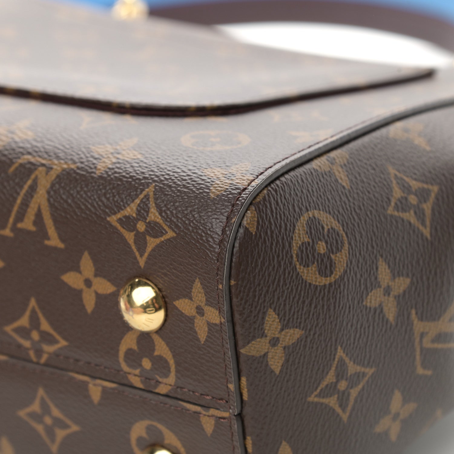 Louis Vuitton Monogram Cluny MM Blue Glacial 10 of 15