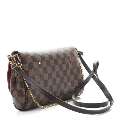 Louis Vuitton Damier Ebene Favorite MM 3 of 12