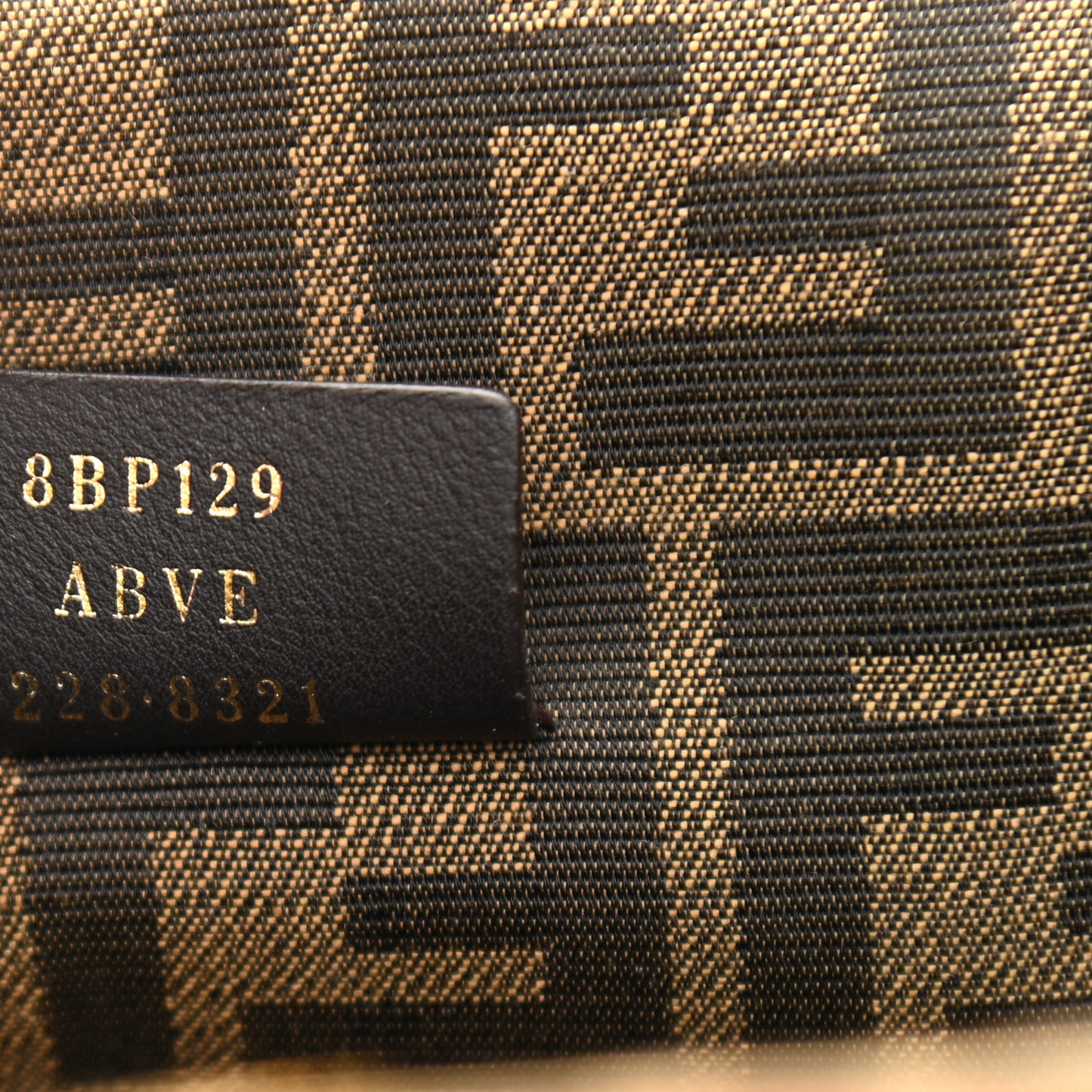 Shiny Nappa Small Fendi First Azzurro Baby