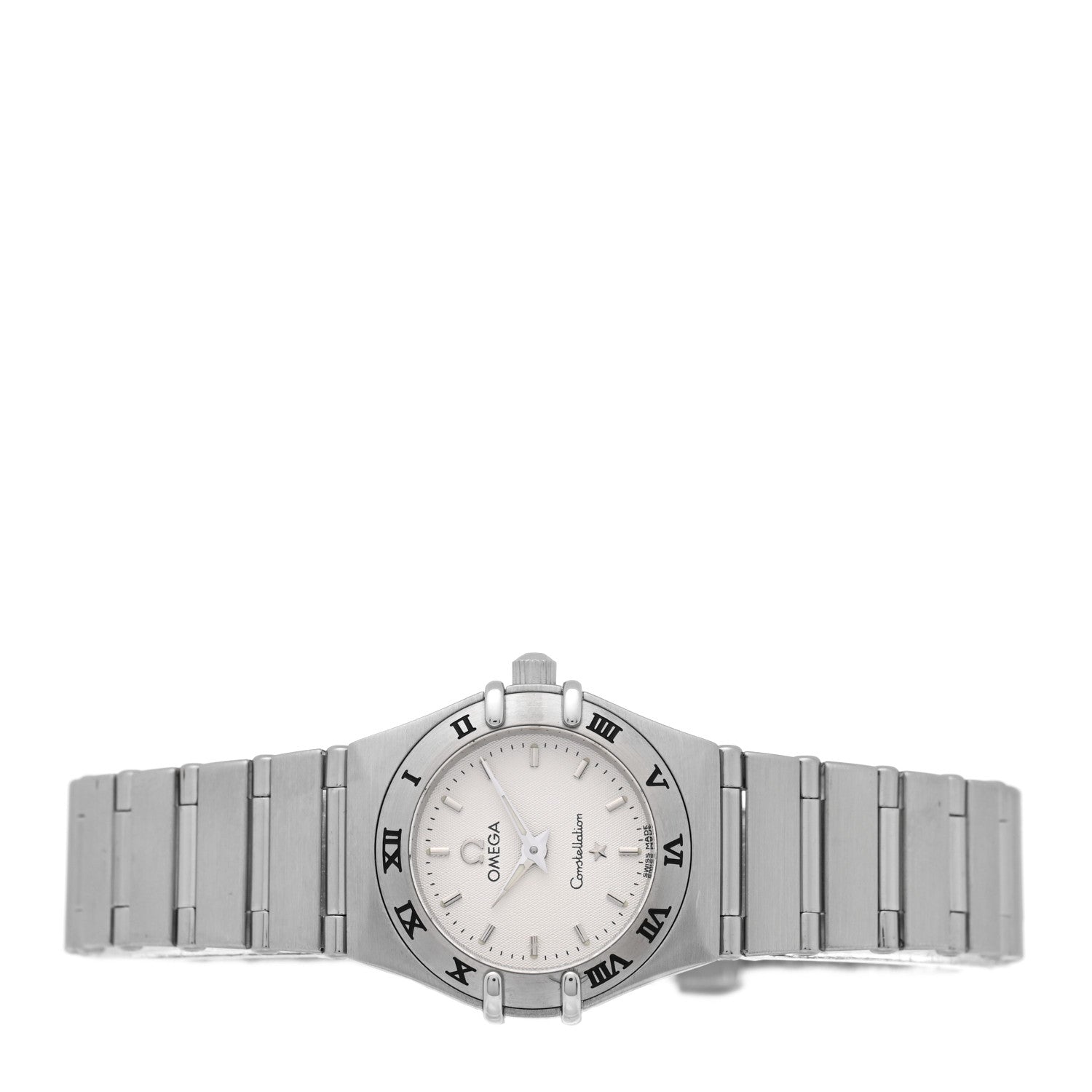 Omega Stainless Steel 22mm Constellation Quartz Watch White 1562.30 2 of 4