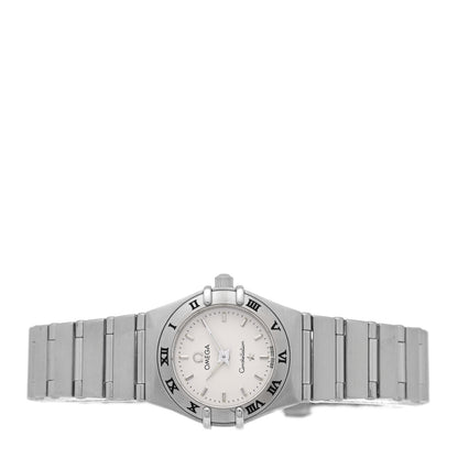 Omega Stainless Steel 22mm Constellation Quartz Watch White 1562.30 2 of 4