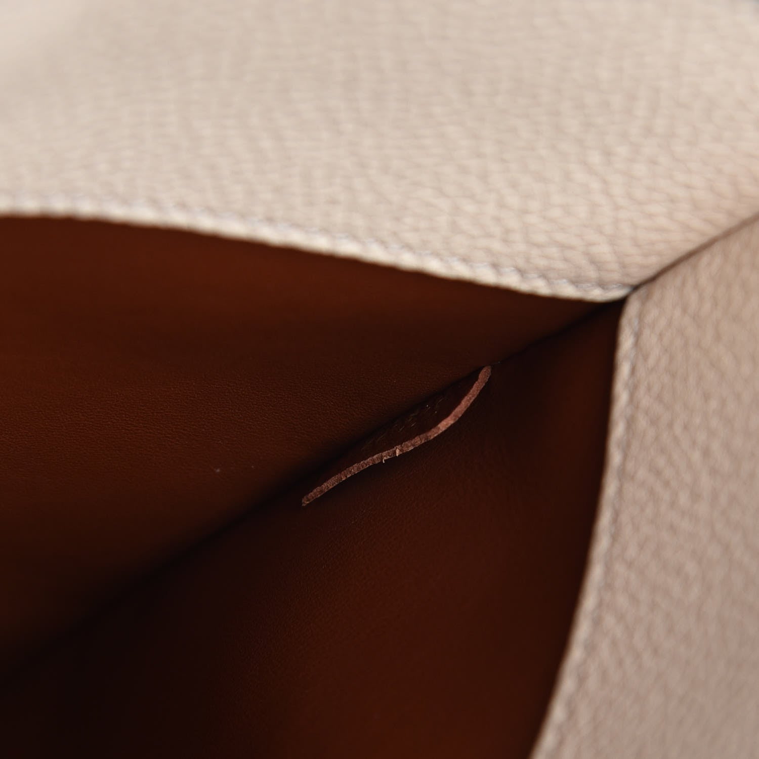 Louis Vuitton Calfskin City Steamer MM Caramel Creme Black 7 of 7