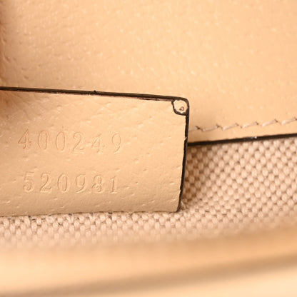 Gucci Textured Calfskin Crystal Small Dionysus Shoulder Bag Mystic White 7 of 10