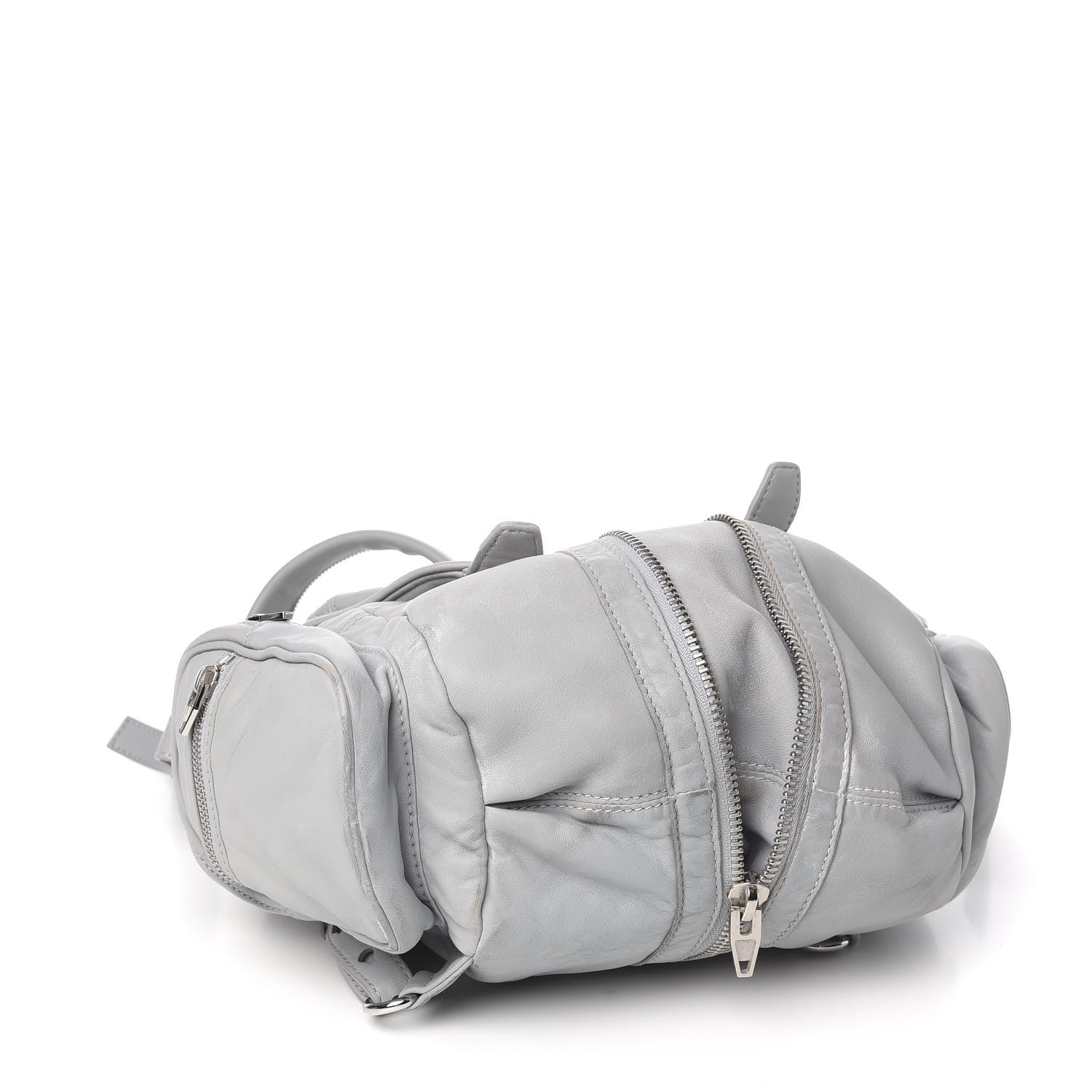 Alexander Wang Lambskin Mini Marti Backpack Washed Powder Rhodium Hardware 4 of 8