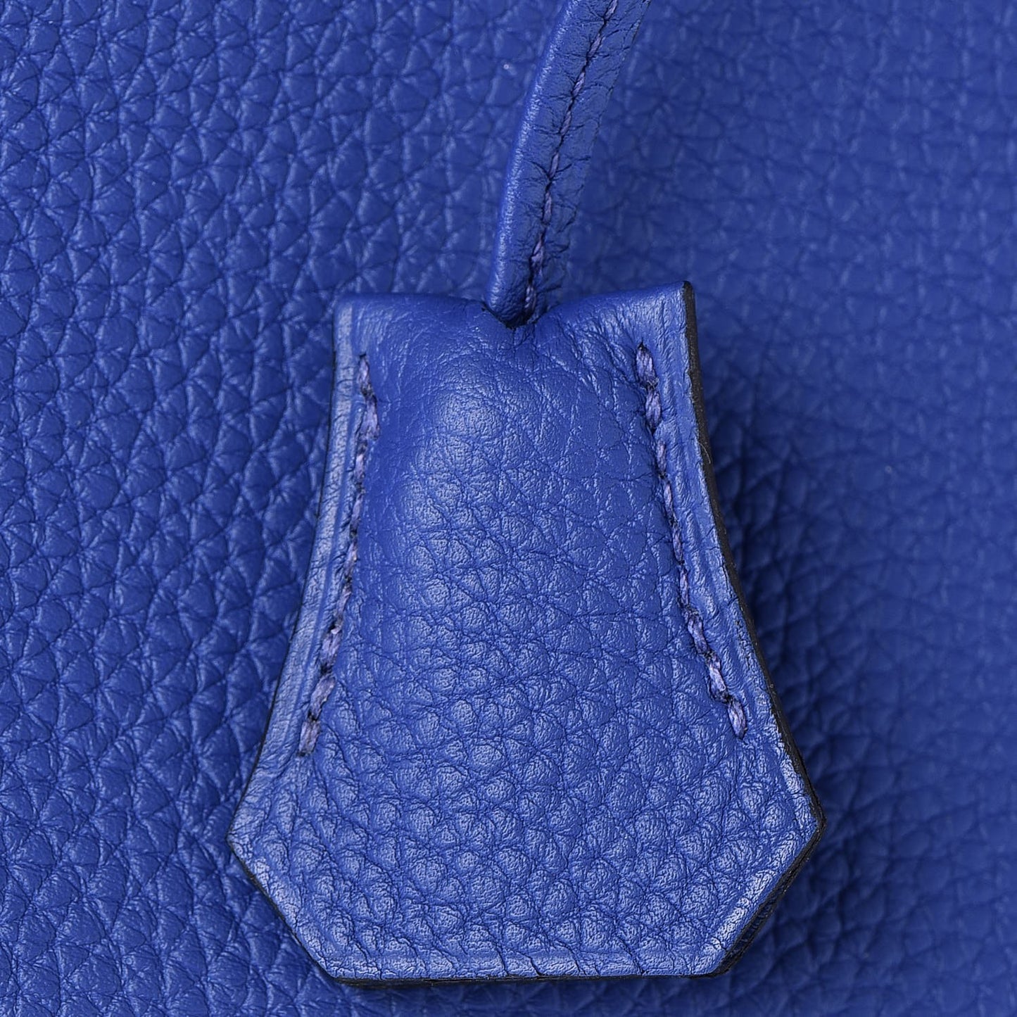 Togo Birkin 25 Bleu Electrique