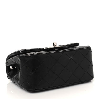 Chanel Lambskin Quilted Mini Square Flap Black 4 of 10