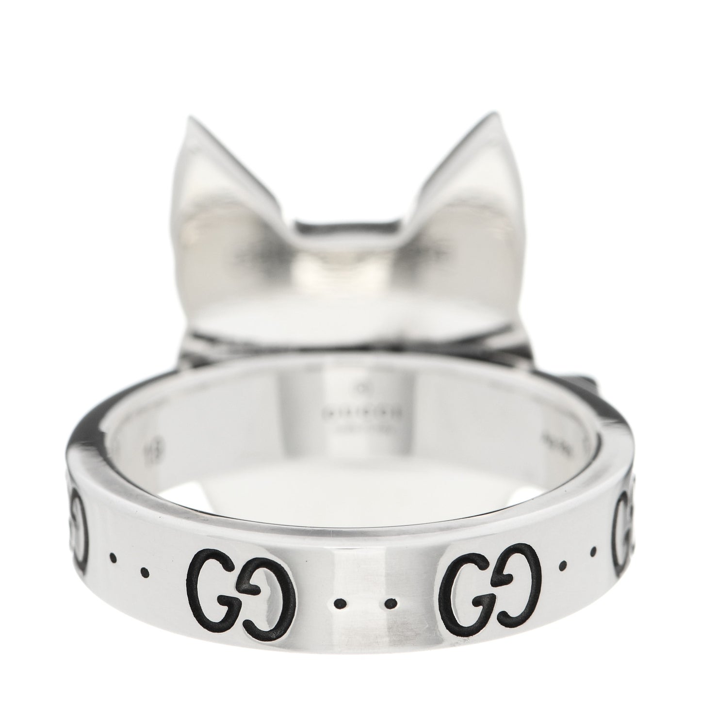 Sterling Silver Enamel Bosco Ring 59 8.75