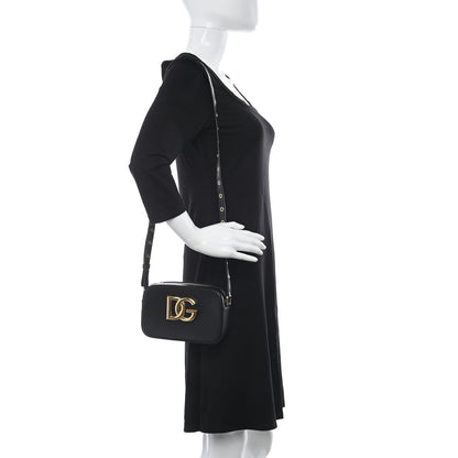 Dolce & Gabbana Calfskin 3.5 Camera Crossbody Bag Black 2 of 7