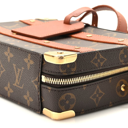 Louis Vuitton X NBA Grained Calfskin Monogram Handle Trunk Brown 8 of 9