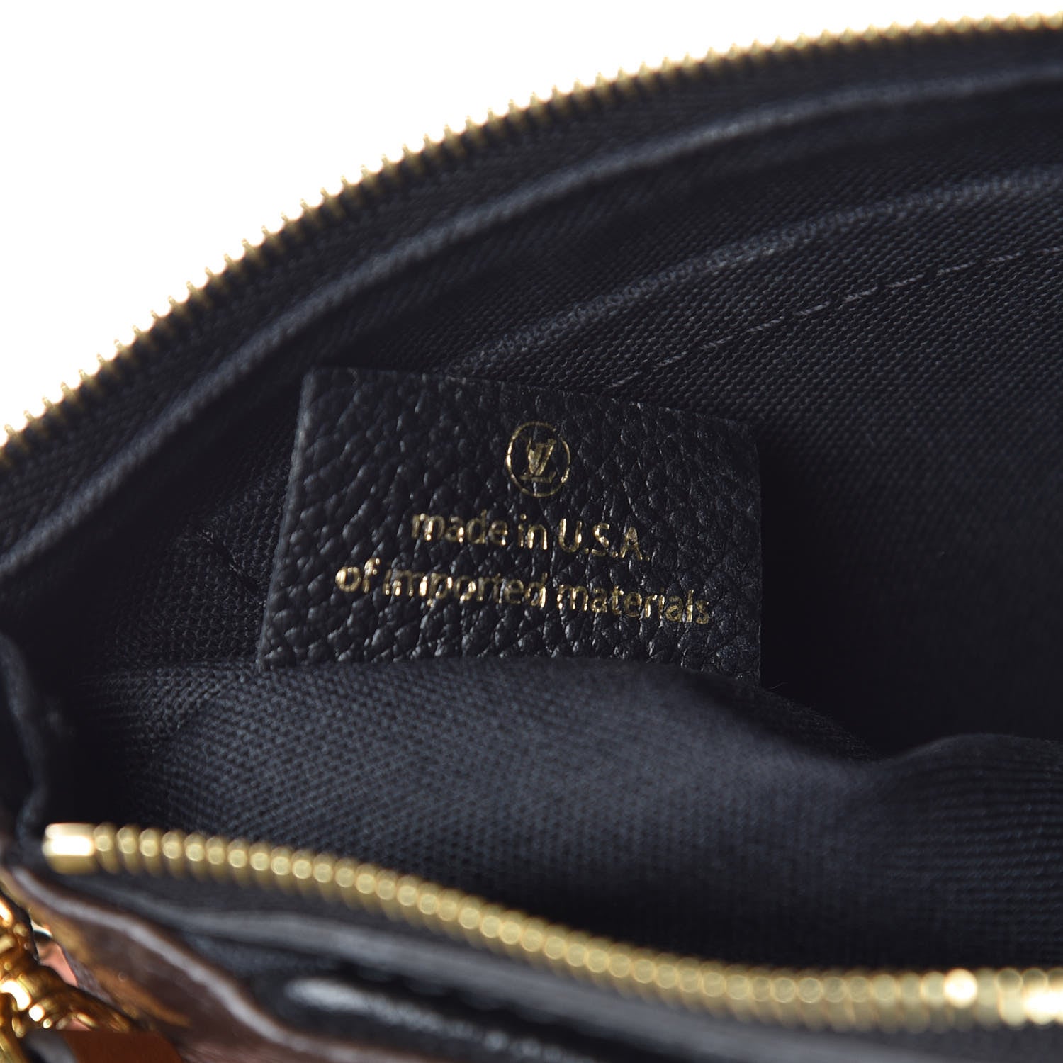 Louis Vuitton Monogram Pallas Clutch Black 7 of 9