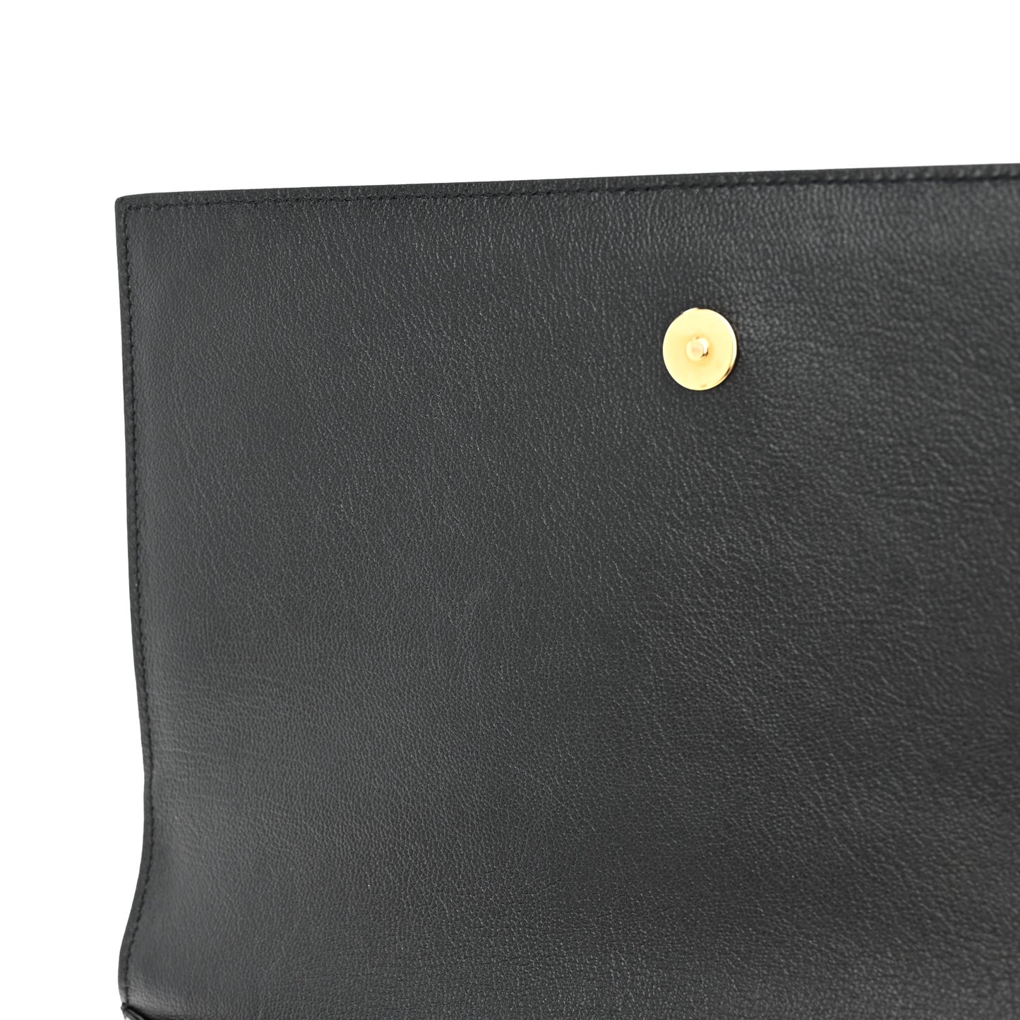 Calfskin Monogram Large Belle De Jour Clutch Black