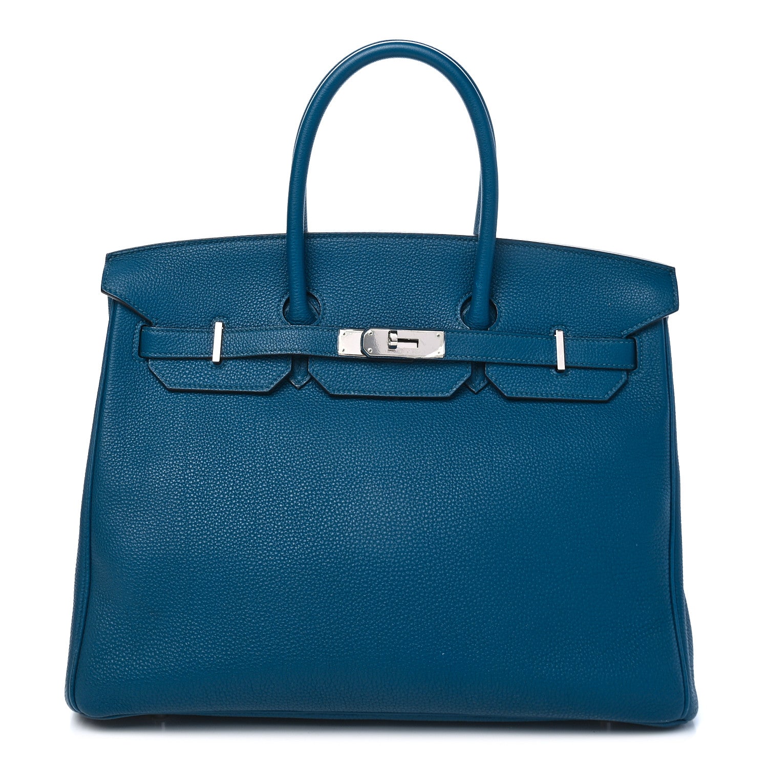 Hermes Togo Birkin 35 Bleu Izmir 1 of 10