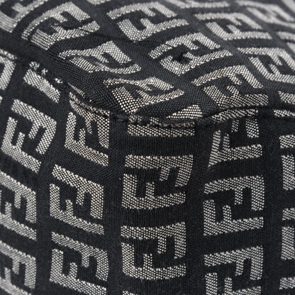 Fendi Zucchino Shoulder Bag Black 13 of 27