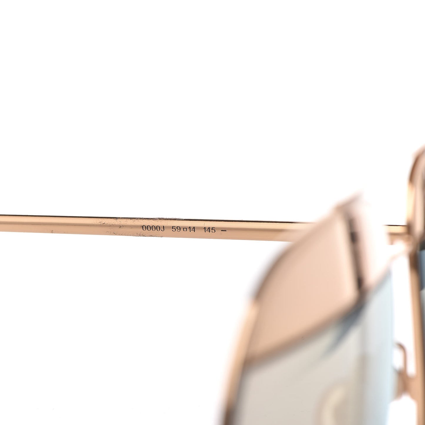 Split 1 Aviator Sunglasses Rose Gold