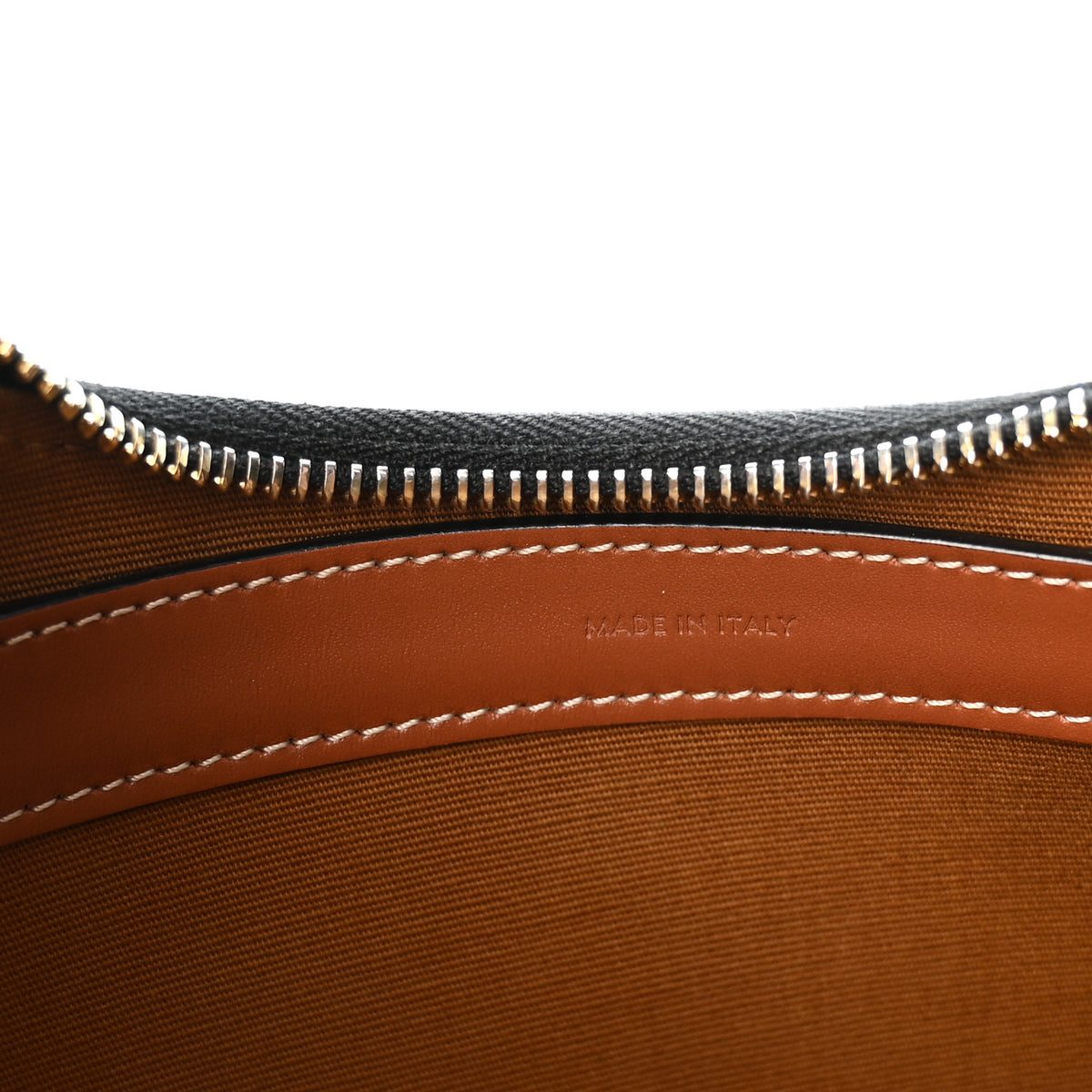 Triomphe Canvas Calfskin Ava Shoulder Bag Tan