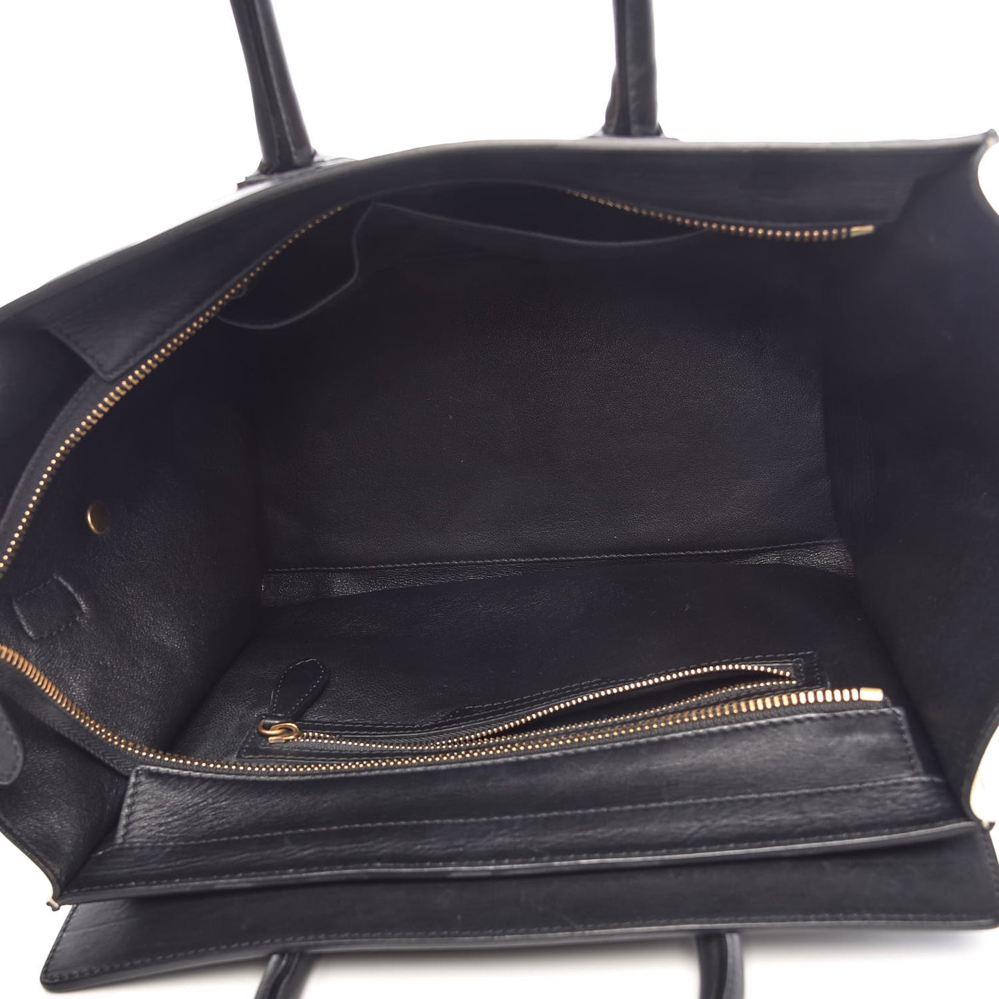 Velluto Calfskin Mini Tri-Color Luggage Flesh