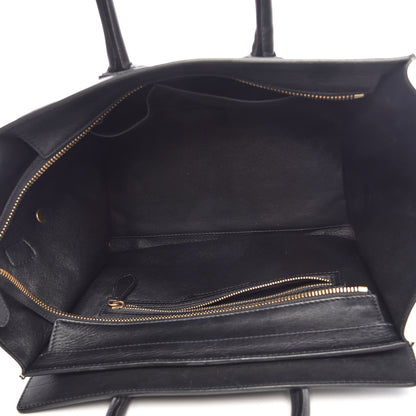 Celine Velluto Calfskin Mini Tri-Color Luggage Flesh 7 of 13