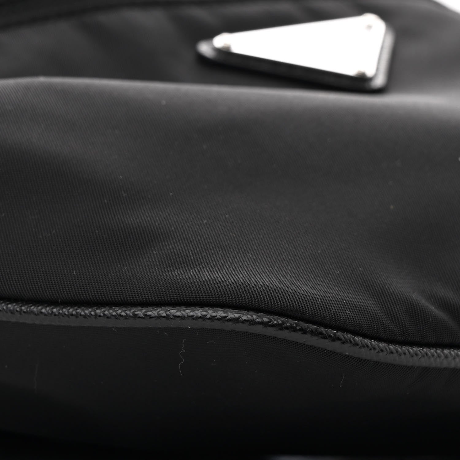 Prada Re-Nylon Saffiano Belt Bag Black 9 of 10